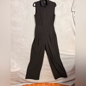 Athleta Black Sleeveless Jumpsuit women